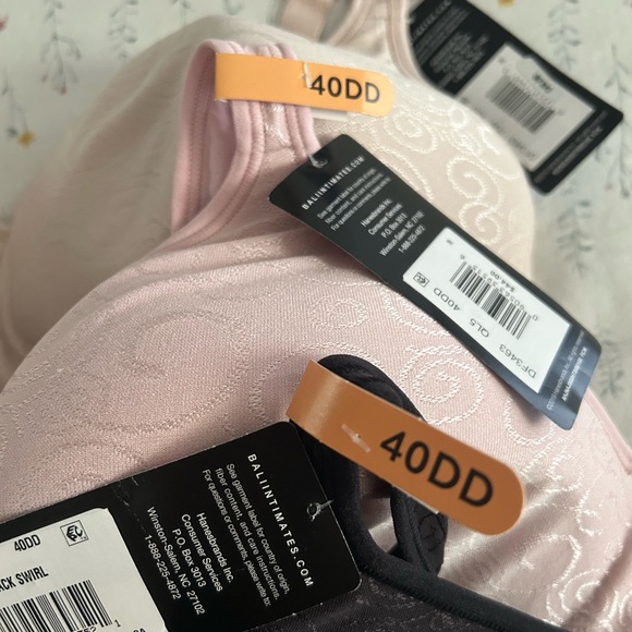 Bali Soft Pink, Black and Beige (3) NWT - Picture 3 of 10